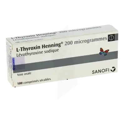 L-THYROXIN HENNING 200 microgrammes, comprimé sécable