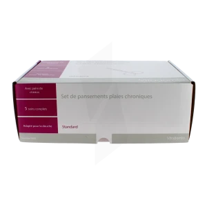 Vitadomia Set Pansement Std Plaies Chroniques B/5