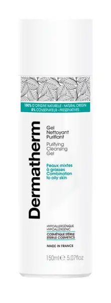 Dermatherm Gel Nettoyant Purifiant 150ml