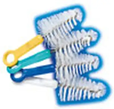 BEBISOL GOUPILLONS BIBERONS ET TETINES x 2