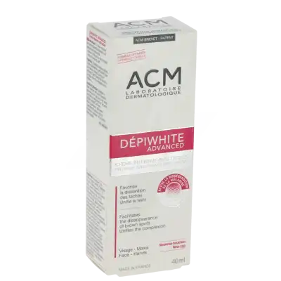 Acm Dépiwhite Advanced Crème Dépigmentante T/40ml à LIEUSAINT