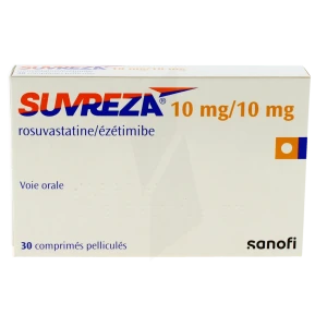Suvreza 10 Mg/10 Mg, Comprimé Pelliculé
