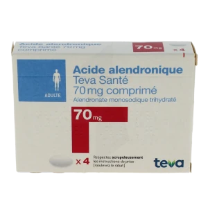 Acide Alendronique Teva Sante 70 Mg, Comprimé