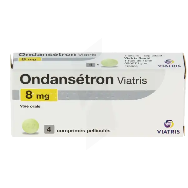 Ondansetron Viatris 8 Mg, Comprimé Pelliculé
