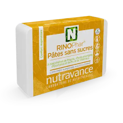 Nutravance Rinophar Sans Sucre Pâtes B/45 à DIJON