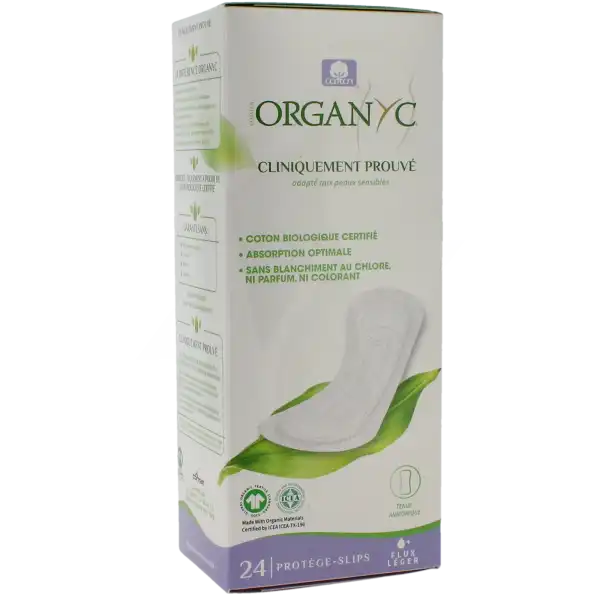 Organyc Protège-slip Coton Bio Extra Fin Vrac B/24