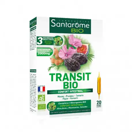 Santarome Bio Transit Solution Buvable 20 Ampoules/10ml