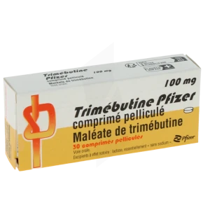 Trimebutine Pfizer 100 Mg, Comprimé Pelliculé