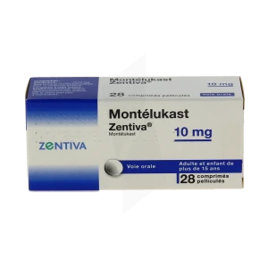 Montelukast Zentiva 10 Mg, Comprimé Pelliculé