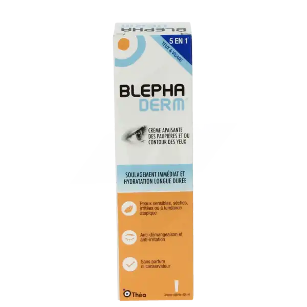 Blepharderm Crème Apaisante Paupières Et Contour Des Yeux T/40ml