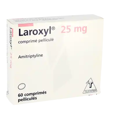 LAROXYL 25 mg, comprimé pelliculé