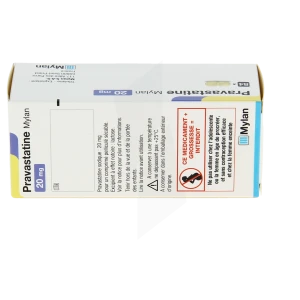 Pravastatine Viatris 20 Mg, Comprimé Pelliculé Sécable