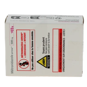 Metronidazole Arrow 500 Mg, Comprimé Pelliculé Sécable