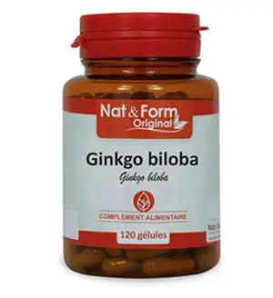 Nat&form Bio Ginkgo Biloba Gélules B/80 à SOUILLAC