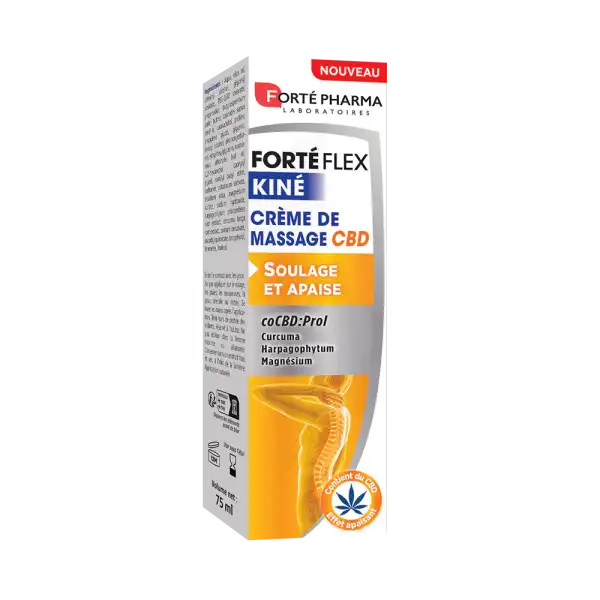 Forte Flex Kine Cr De Massage Cbd T/75ml