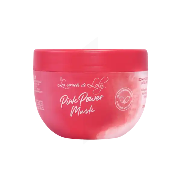 Les Secret De Loly Pink Power Mask Soin Restructurant 300ml