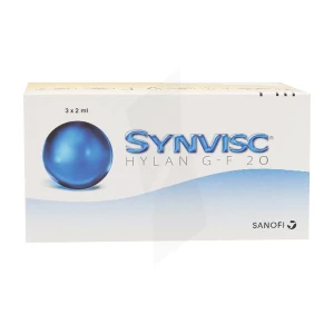 Synvisc Solution Injectable 3 Seringues/2,25ml