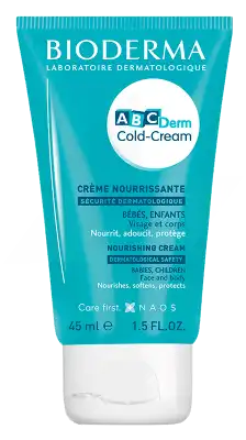 ABCDERM COLD CREAM Crème nourrissante T/45ml
