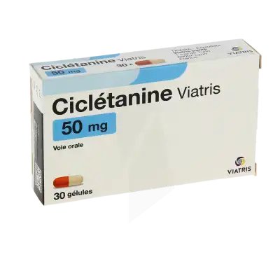 Cicletanine Viatris 50 Mg, Gélule à CHAMPAGNOLE