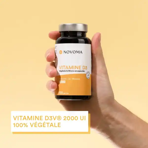 Novoma Vitamine D3 Gélules B/120