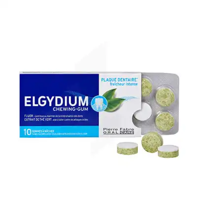 Elgydium Chewing-gum Boite De 10gommes à Macher à Saint-Médard-en-Jalles