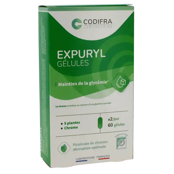 Expuryl Gélules Phytodrainage B/60