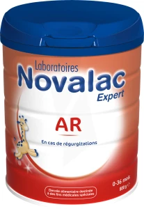 Novalac Expert Ar 0 à 36 Mois Lait En Poudre B/800g