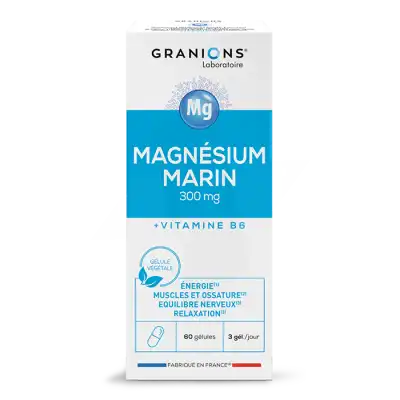 Magnésium Marin (bte 60 Gel) à PARIS