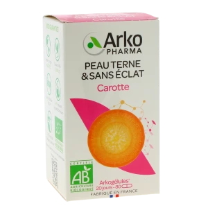 Arkopharma Arkogélules Carotte Bio Gélules Flacon De 80