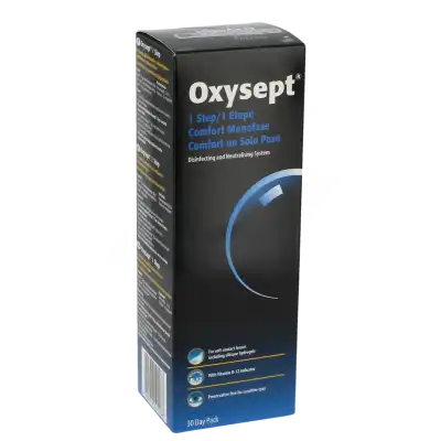 Oxysept 1 Etape Solution, 300 Ml + 30 Comprimés à PARIS