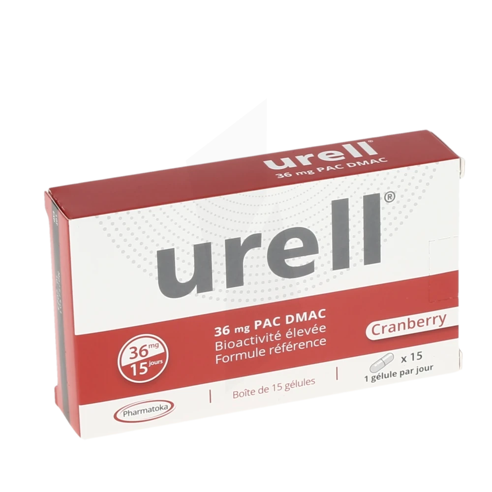 Urell 36 Mg Pac Gélules B/15