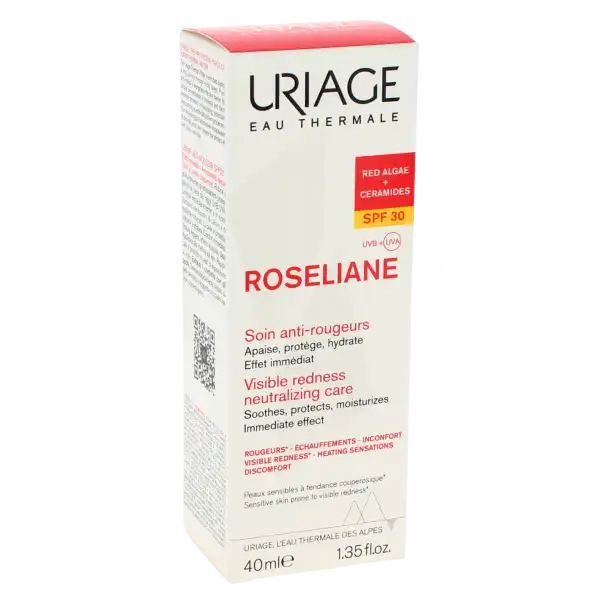 Uriage Roseliane Spf30 Crème Soin Anti-rougeurs T/40ml