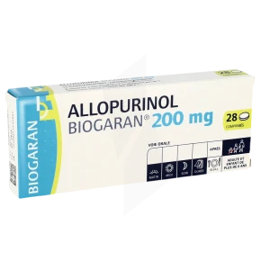 Allopurinol Biogaran 200 Mg, Comprimé