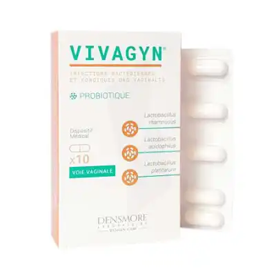 Vivagyn Caps Vaginal 10 à TOULOUSE