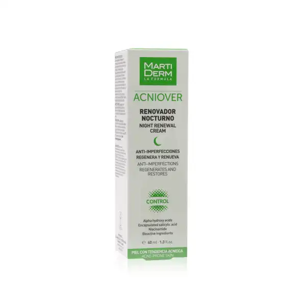 Martiderm Acniover Rénovateur De Nuit 40ml