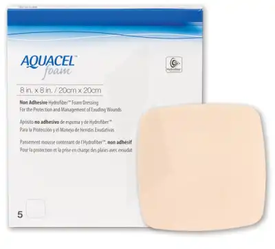 Aquacel Foam Pans Hydrocellulaire Non AdhÉsif StÉrile 20x20cm B/10 à BOURBON-LANCY