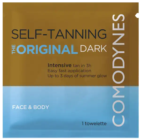 Comodynes Self-tanning Lingettes Autobronzantes Intensives 8 Sachets