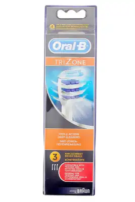 Brossette De Rechange Oral-b Trizone X 3 à Courbevoie