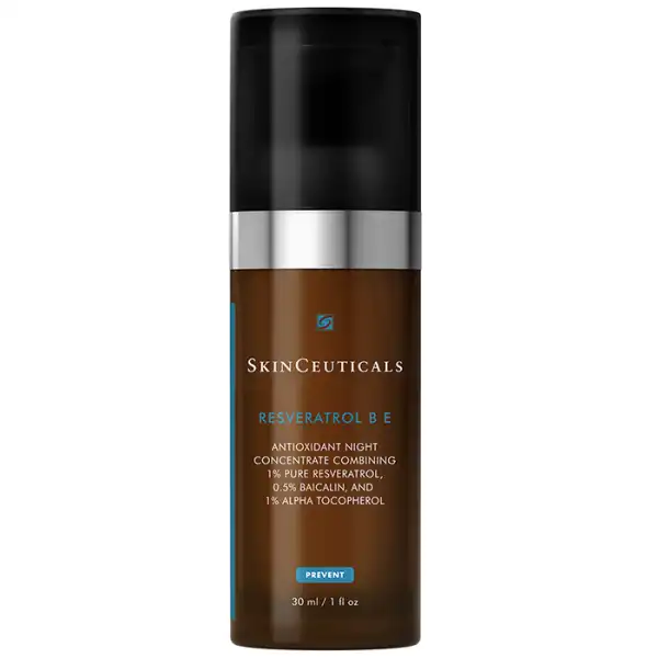 Skinceuticals Resveratrol B E Sérum Antioxydant De Nuit Rides & Fermeté Flacon Pompe/30ml