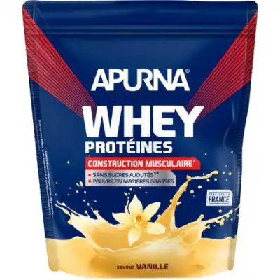 Apurna Whey Proteines Poudre Vanille 750g à  JOUÉ-LÈS-TOURS