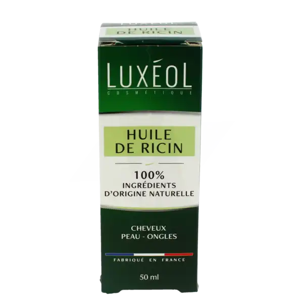 Luxeol Huile De Ricin Fl Cpte-gttes/50ml