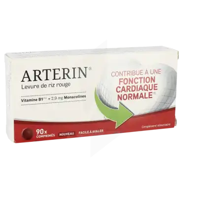 Arterin Cholestérol Comprimés B/90* à Nice