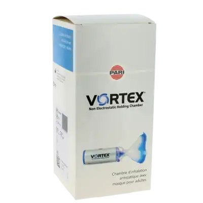 Vortex Chambre Inhalation Avec Masque Adulte 4ans Et + à BIGANOS