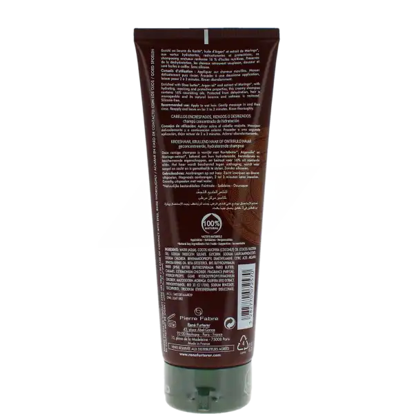 René Furterer Karinga Shampoing Concentré D'hydratation Tube De 250 Ml