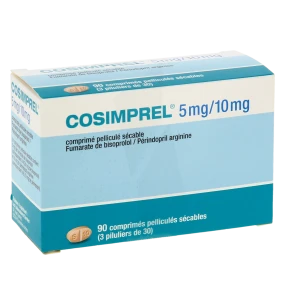 Cosimprel 5 Mg/10 Mg Comprimé Pelliculé Sécable