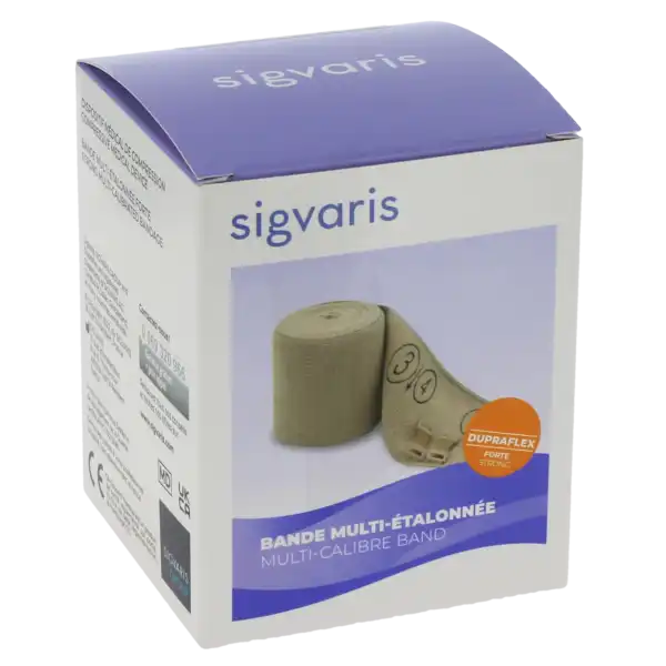 Sigvaris Dupraflex Bande Content Multi-étalonnée Forte 10cmx3m