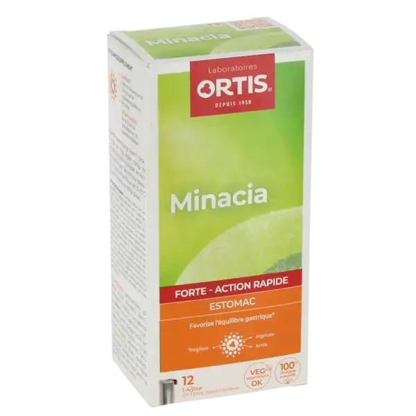 Ortis Minacia Forte Gel Buvable 12sticks/12g