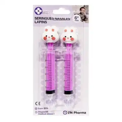LCDT Animal Duo Seringues Nasales Rose