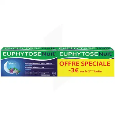 Euphytose Nuit Comprimés Enrobés 2b/30* à La Lande-de-Fronsac