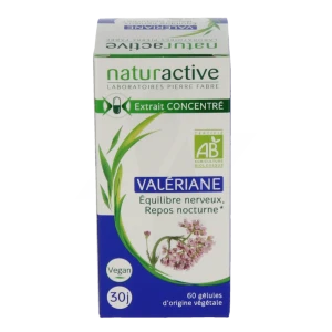 Naturactive Phytotherapie Valériane Bio Gél Pilulier/60